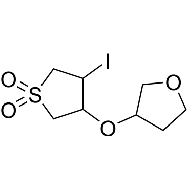 3-Iodo-4-((tetrahydrofuran-3-yl)oxy)tetrahydrothiophene 1,1-dioxide|CS-1021847