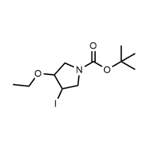 Tert-butyl 3-ethoxy-4-iodopyrrolidine-1-carboxylate|CS-1021872