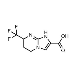 7-(Trifluoromethyl)-1,5,6,7-tetrahydroimidazo[1,2-a]pyrimidine-2-carboxylic acid|CS-1021982