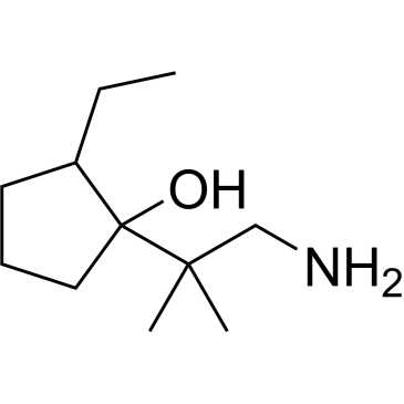 1-(1-Amino-2-methylpropan-2-yl)-2-ethylcyclopentan-1-ol|CS-1021992