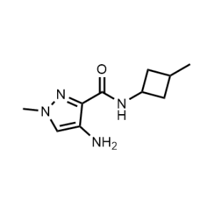 4-Amino-1-methyl-N-(3-methylcyclobutyl)-1H-pyrazole-3-carboxamide|CS-1022030