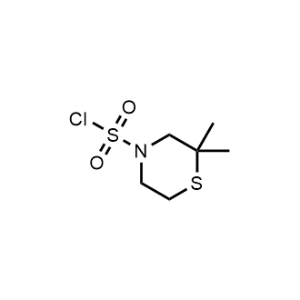 2,2-Dimethylthiomorpholine-4-sulfonyl chloride|CS-1022090
