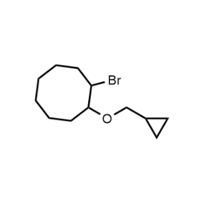 1-Bromo-2-(cyclopropylmethoxy)cyclooctane|CS-1022110