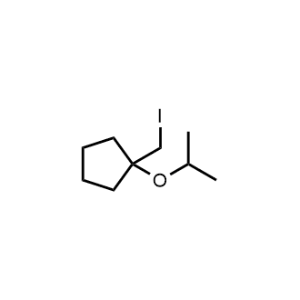 1-(Iodomethyl)-1-isopropoxycyclopentane|CS-1022147