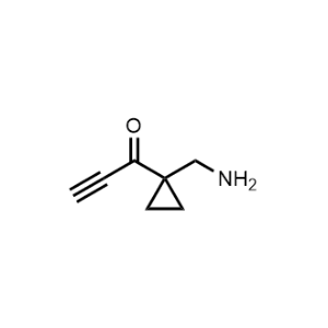 1-(1-(Aminomethyl)cyclopropyl)prop-2-yn-1-one|CS-1022149