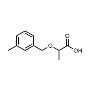 2-((3-Methylbenzyl)oxy)propanoic acid|CS-1022173