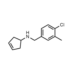 N-(4-Chloro-3-methylbenzyl)cyclopent-3-en-1-amine|CS-1022235