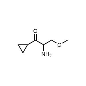 2-Amino-1-cyclopropyl-3-methoxypropan-1-one|CS-1022269