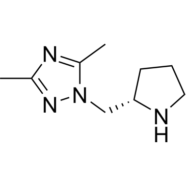 (S)-3,5-Dimethyl-1-(pyrrolidin-2-ylmethyl)-1H-1,2,4-triazole|CS-1022318