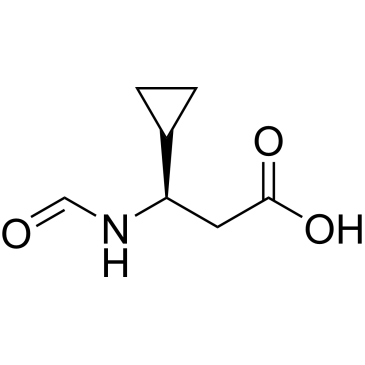 (R)-3-Cyclopropyl-3-formamidopropanoic acid|CS-1022349