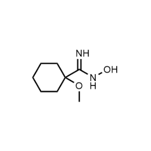 N-Hydroxy-1-methoxycyclohexane-1-carboximidamide|CS-1022381