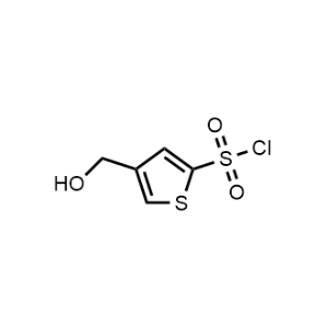 2-Thiophenesulfonyl chloride, 4-(hydroxymethyl)-|CS-1022603