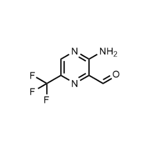 3-Amino-6-(trifluoromethyl)pyrazine-2-carbaldehyde|CS-1022637