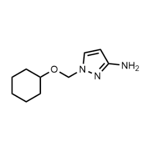 1-((Cyclohexyloxy)methyl)-1H-pyrazol-3-amine|CS-1022680