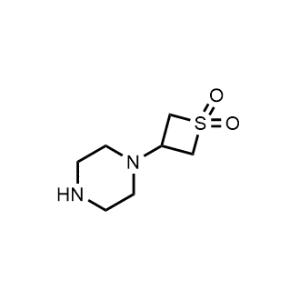 3-(Piperazin-1-yl)thietane 1,1-dioxide|CS-1022687