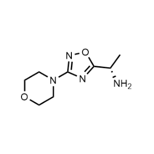 (S)-1-(3-Morpholino-1,2,4-oxadiazol-5-yl)ethan-1-amine|CS-1022856