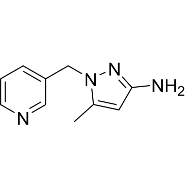 5-Methyl-1-(pyridin-3-ylmethyl)-1H-pyrazol-3-amine|CS-1023094