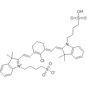4-(2-(2-(2-Chloro-3-(2-(3,3-dimethyl-1-(4-sulfobutyl)indolin-2-ylidene)ethylidene)cyclohex-1-en-1-yl)vinyl)-3,3-dimethyl-3H-indol-1-ium-1-yl)butane-1-sulfonate|CS-1023117