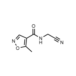 N-(Cyanomethyl)-5-methylisoxazole-4-carboxamide|CS-1023240