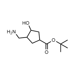 Tert-butyl 3-(aminomethyl)-4-hydroxycyclopentane-1-carboxylate|CS-1023317