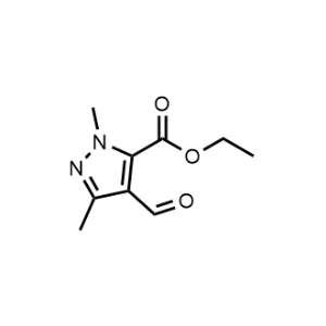 Ethyl 4-formyl-1,3-dimethyl-1H-pyrazole-5-carboxylate|CS-1023359