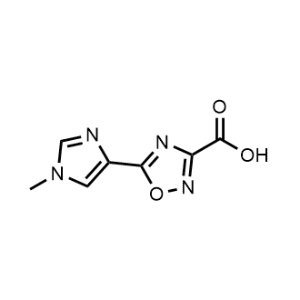 5-(1-Methyl-1H-imidazol-4-yl)-1,2,4-oxadiazole-3-carboxylic acid|CS-1023546