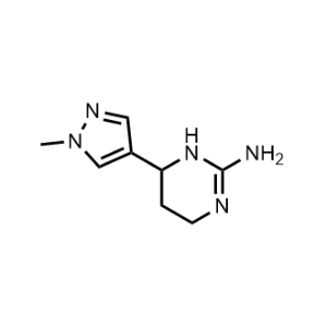 6-(1-Methyl-1H-pyrazol-4-yl)-1,4,5,6-tetrahydropyrimidin-2-amine|CS-1023565
