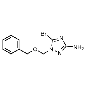 1-((Benzyloxy)methyl)-5-bromo-1H-1,2,4-triazol-3-amine|CS-1023597