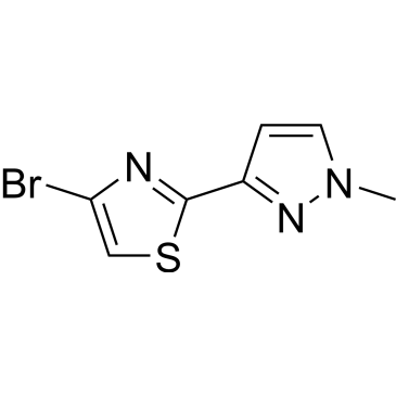 4-Bromo-2-(1-methyl-1H-pyrazol-3-yl)thiazole|CS-1023728