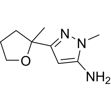 1-Methyl-3-(2-methyltetrahydrofuran-2-yl)-1H-pyrazol-5-amine|CS-1023745