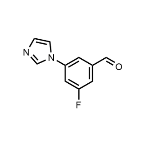 3-Fluoro-5-(1H-imidazol-1-yl)benzaldehyde|CS-1023783