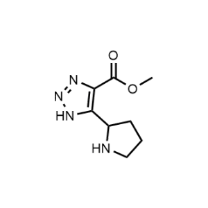Methyl 5-(pyrrolidin-2-yl)-1H-1,2,3-triazole-4-carboxylate|CS-1023846