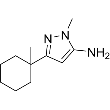 1-Methyl-3-(1-methylcyclohexyl)-1H-pyrazol-5-amine|CS-1024053