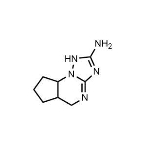 5,5a,6,7,8,8a-hexahydro-1H-cyclopenta[E][1,2,4]triazolo[1,5-a]pyrimidin-2-amine|CS-1024084
