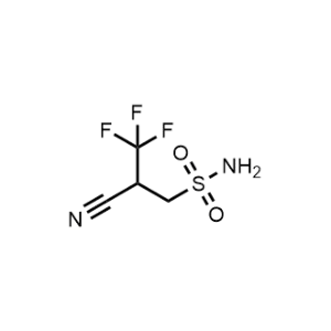 2-Cyano-3,3,3-trifluoropropane-1-sulfonamide|CS-1024216