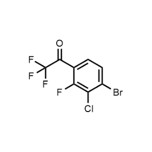 1-(4-Bromo-3-chloro-2-fluorophenyl)-2,2,2-trifluoroethan-1-one|CS-1024247