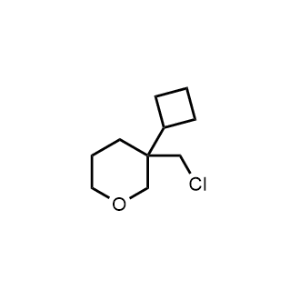 3-(Chloromethyl)-3-cyclobutyltetrahydro-2H-pyran|CS-1024296