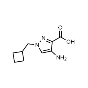 4-Amino-1-(cyclobutylmethyl)-1H-pyrazole-3-carboxylic acid|CS-1024724