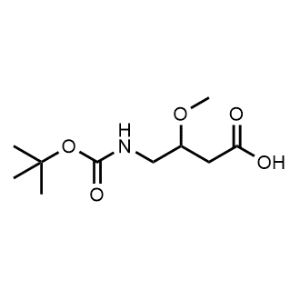 4-((Tert-butoxycarbonyl)amino)-3-methoxybutanoic acid|CS-1024964