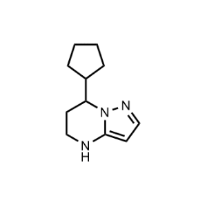 7-Cyclopentyl-4,5,6,7-tetrahydropyrazolo[1,5-a]pyrimidine|CS-1025220