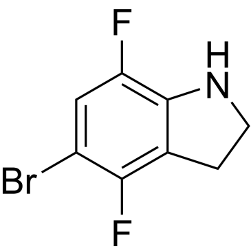 5-Bromo-4,7-difluoroindoline|CS-1025284