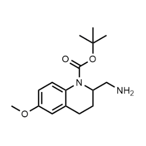 Tert-butyl 2-(aminomethyl)-6-methoxy-3,4-dihydroquinoline-1(2H)-carboxylate|CS-1025324