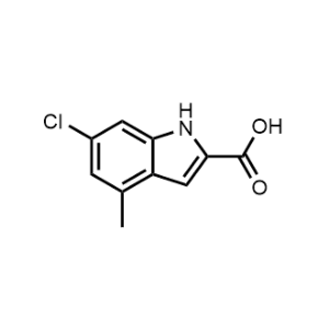 6-Chloro-4-methyl-1H-indole-2-carboxylic acid|CS-1025384