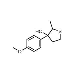 3-(4-Methoxyphenyl)-2-methyltetrahydrothiophen-3-ol|CS-1025484