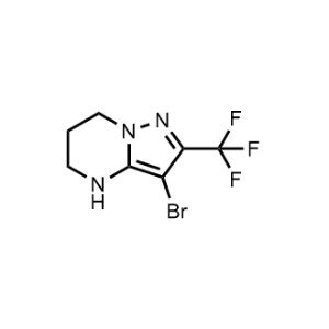 3-Bromo-2-(trifluoromethyl)-4,5,6,7-tetrahydropyrazolo[1,5-a]pyrimidine|CS-1025540