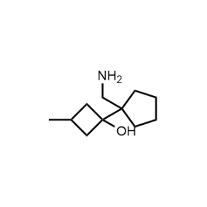 1-(1-(Aminomethyl)cyclopentyl)-3-methylcyclobutan-1-ol|CS-1025627