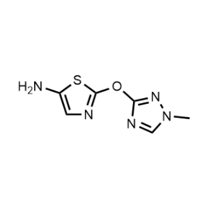 2-((1-Methyl-1H-1,2,4-triazol-3-yl)oxy)thiazol-5-amine|CS-1025912