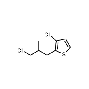 3-Chloro-2-(3-chloro-2-methylpropyl)thiophene|CS-1026010