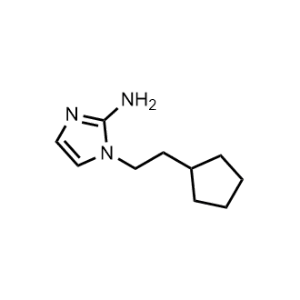 1-(2-Cyclopentylethyl)-1H-imidazol-2-amine|CS-1026114