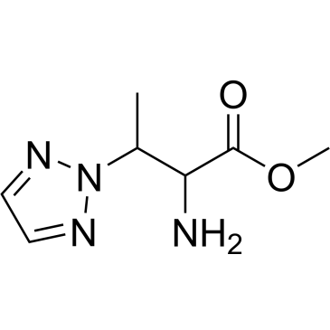 Methyl 2-amino-3-(2H-1,2,3-triazol-2-yl)butanoate|CS-1026154